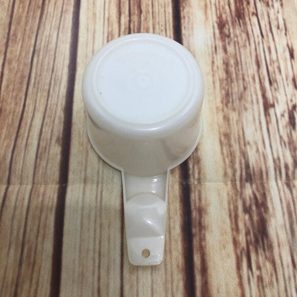 Vintage Tupperware Clear White Nesting Measuring Cup 3/4 CUP Replacement 762-1 - Picture 7 of 10